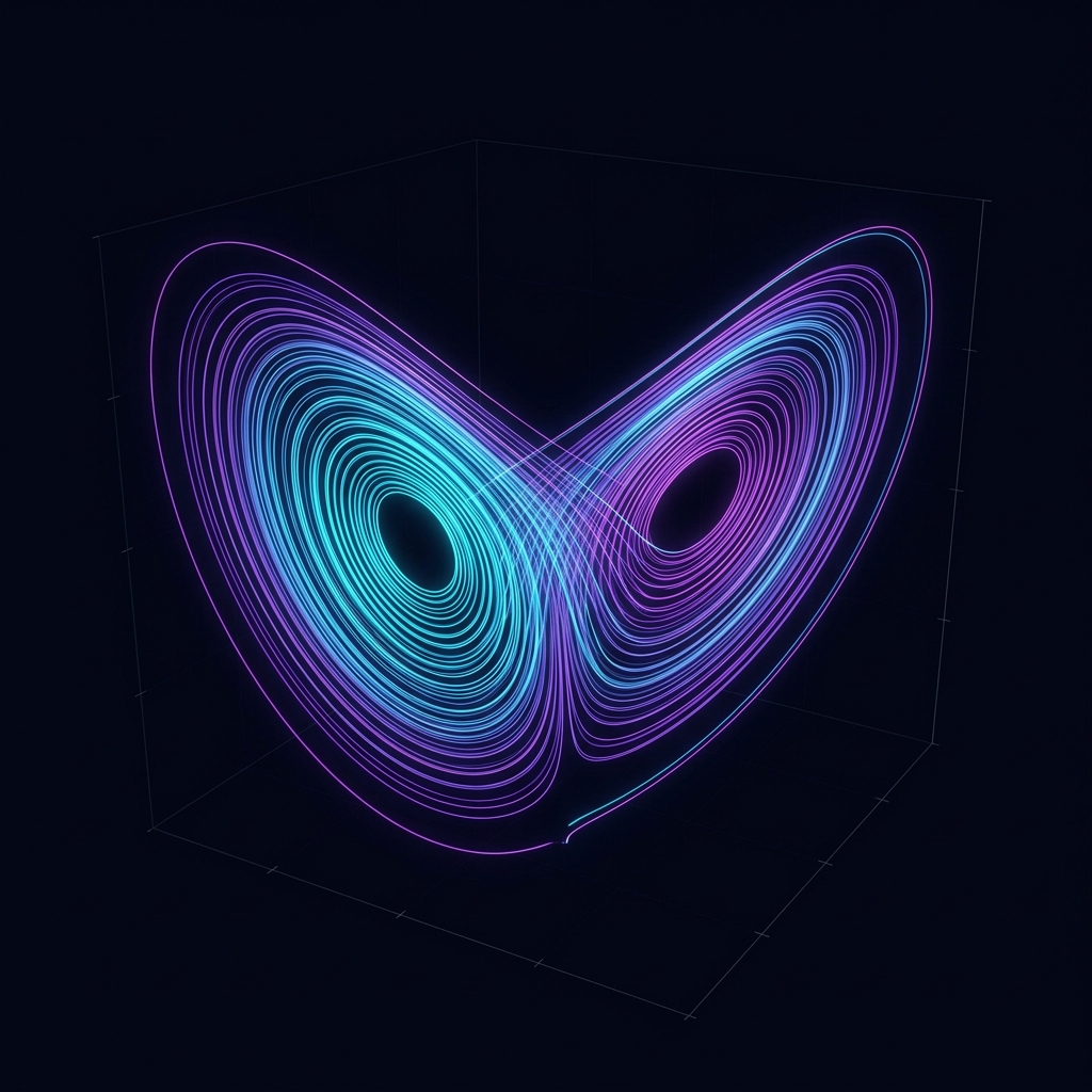 Phase Space Trajectory of Lorenz Attractor