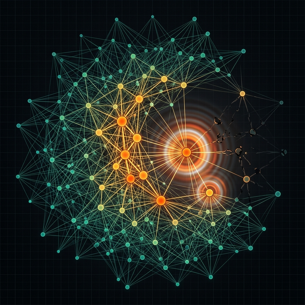 Heatmap of Network Topological Robustness